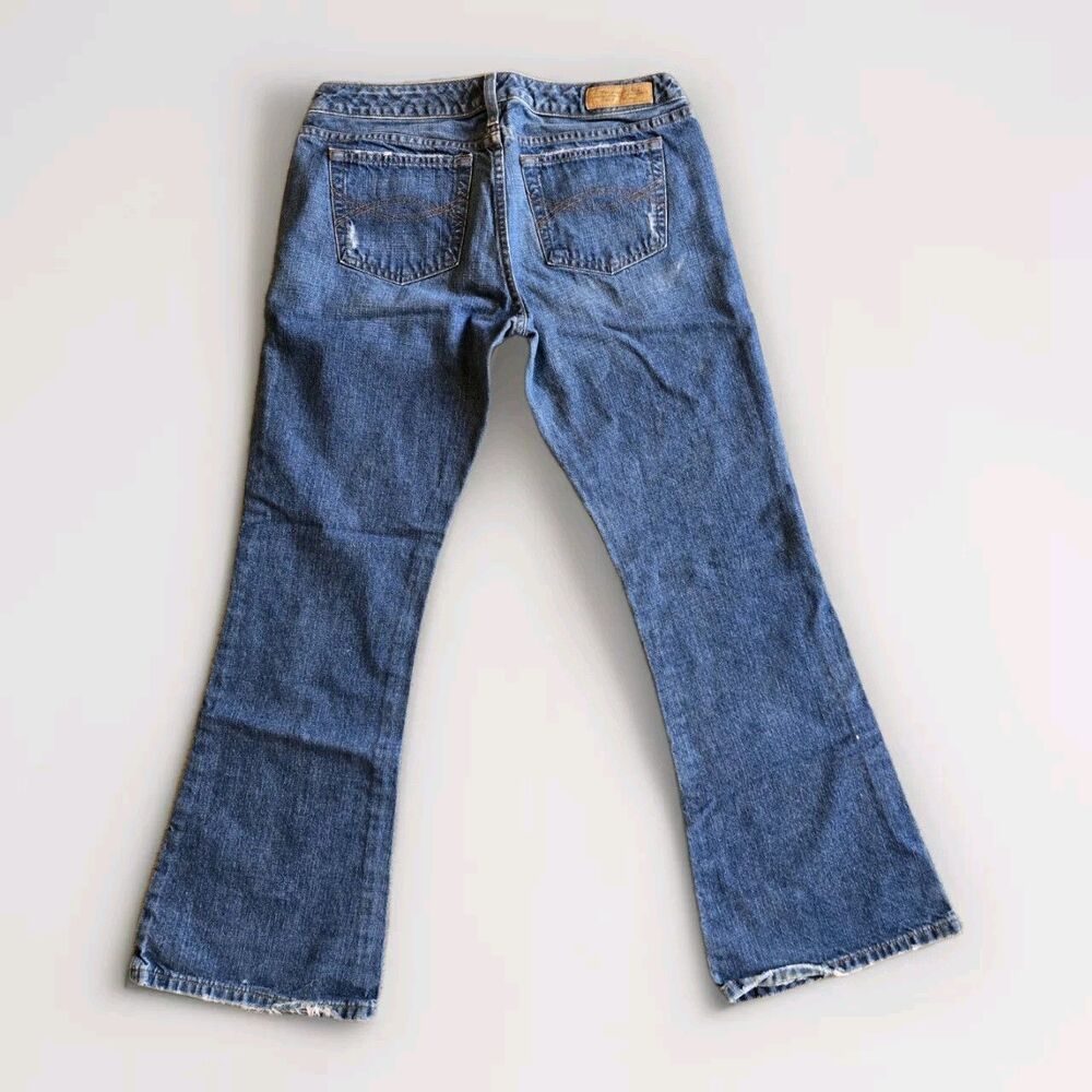 Abercrombie &‎ Fitch Sz 8S Women's Jeans Bootcut Flare 29" Inseam - Picture 3 of 10